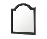 Cameo Black Bedroom Mirror (Mirror Only) - Crown Mark | Olivia Furniture