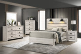 Carter White Dresser Mirror (Mirror Only) - Crown Mark | Olivia Furniture