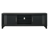 Charlie Charcoal Tv Stand - Crown Mark | Olivia Furniture