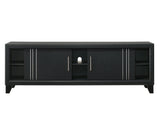 Charlie Charcoal Tv Stand - Crown Mark | Olivia Furniture