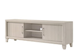 Charlie White Tv Stand - Crown Mark | Olivia Furniture