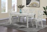 Clara Driftwood 5-Piece Dining Set | Crown Mark | Olivia Furniture