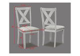 Clara Driftwood 5-Piece Dining Set | Crown Mark | Olivia Furniture