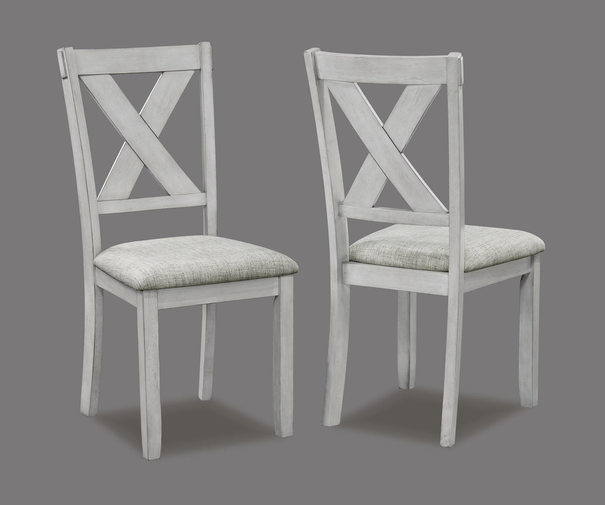Clara Driftwood 5-Piece Dining Set | Crown Mark | Olivia Furniture
