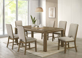 Cockrell Brown/Beige Side Chair, Set of 2 - Crown Mark | Olivia Furniture