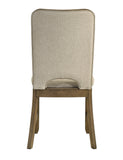 Cockrell Brown/Beige Side Chair, Set of 2 - Crown Mark | Olivia Furniture
