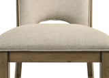 Cockrell Brown/Beige Side Chair, Set of 2 - Crown Mark | Olivia Furniture