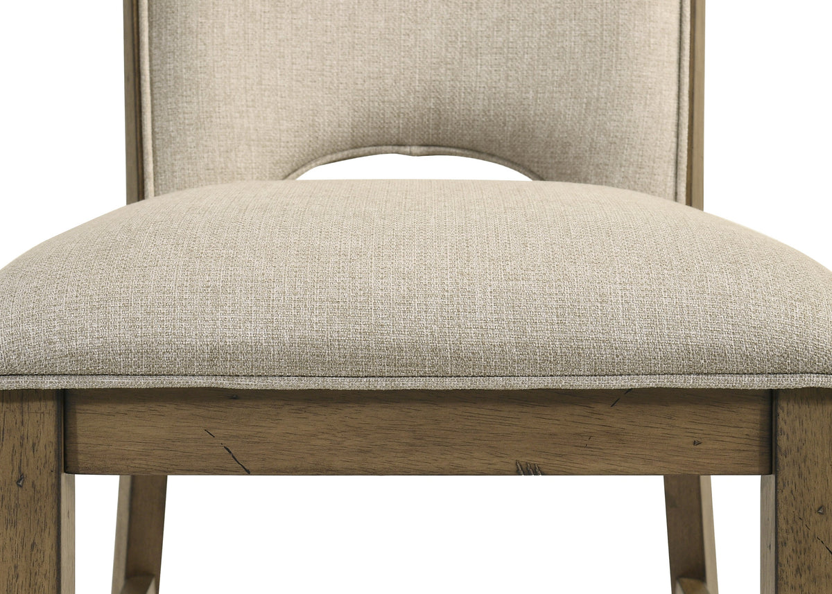Cockrell Brown/Beige Extandable Dining Set | Crown Mark | Olivia Furniture