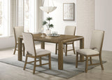 Cockrell Brown/Beige Side Chair, Set of 2 - Crown Mark | Olivia Furniture