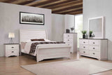Coralee Chalk/Gray Bedroom Mirror (Mirror Only) - Crown Mark | Olivia Furniture