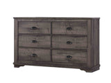 Coralee Gray Bedroom Mirror (Mirror Only) - Crown Mark | Olivia Furniture