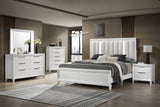 Cressida White Mirror (Mirror Only) - Crown Mark | Olivia Furniture
