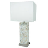 Crown White and Gray Table Lamp, Set of 2 - Crown Mark | Olivia Furniture