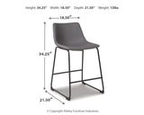 Centiar Counter Height Bar Stool