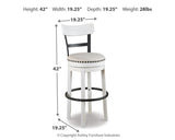 Valebeck Bar Height Bar Stool