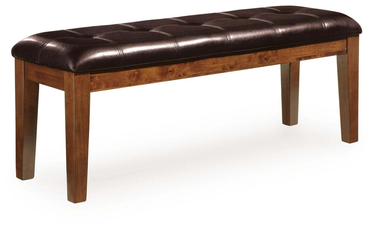 Ralene Dining Table and 6 Chairs and Bench