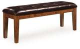 Ralene Dining Table and 6 Chairs and Bench