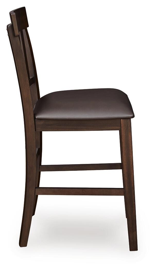 Haddigan Counter Height Dining Table and 4 Barstools