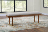 Lyncott Extension Dining Table, 4 Chairs and Bench