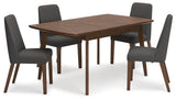 Lyncott Extension Dining Table and 4 Chairs