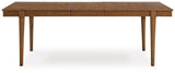 Lyncott Extension Dining Table, 4 Chairs and Bench