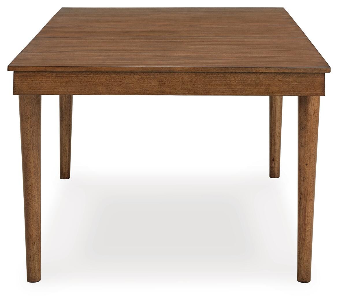 Lyncott Extension Dining Table, 4 Chairs and Bench
