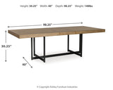 Tomtyn Extension Dining Table and 8 Chairs