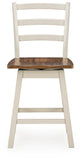 Brinfern Counter Height Swivel Stool