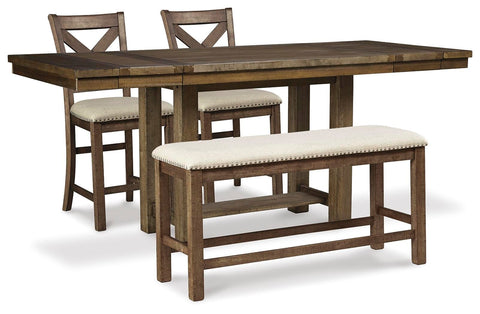 Moriville Counter Height Dining Extension Set
