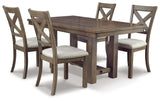 Moriville Dining Table and 4 Chairs