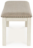 Robbinsdale Dining Table, 4 Chairs and Bench