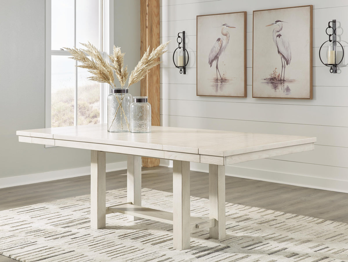 Robbinsdale Dining Table, 4 Chairs and Bench