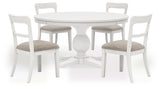 Greddinton Dining Table and 4 Chairs