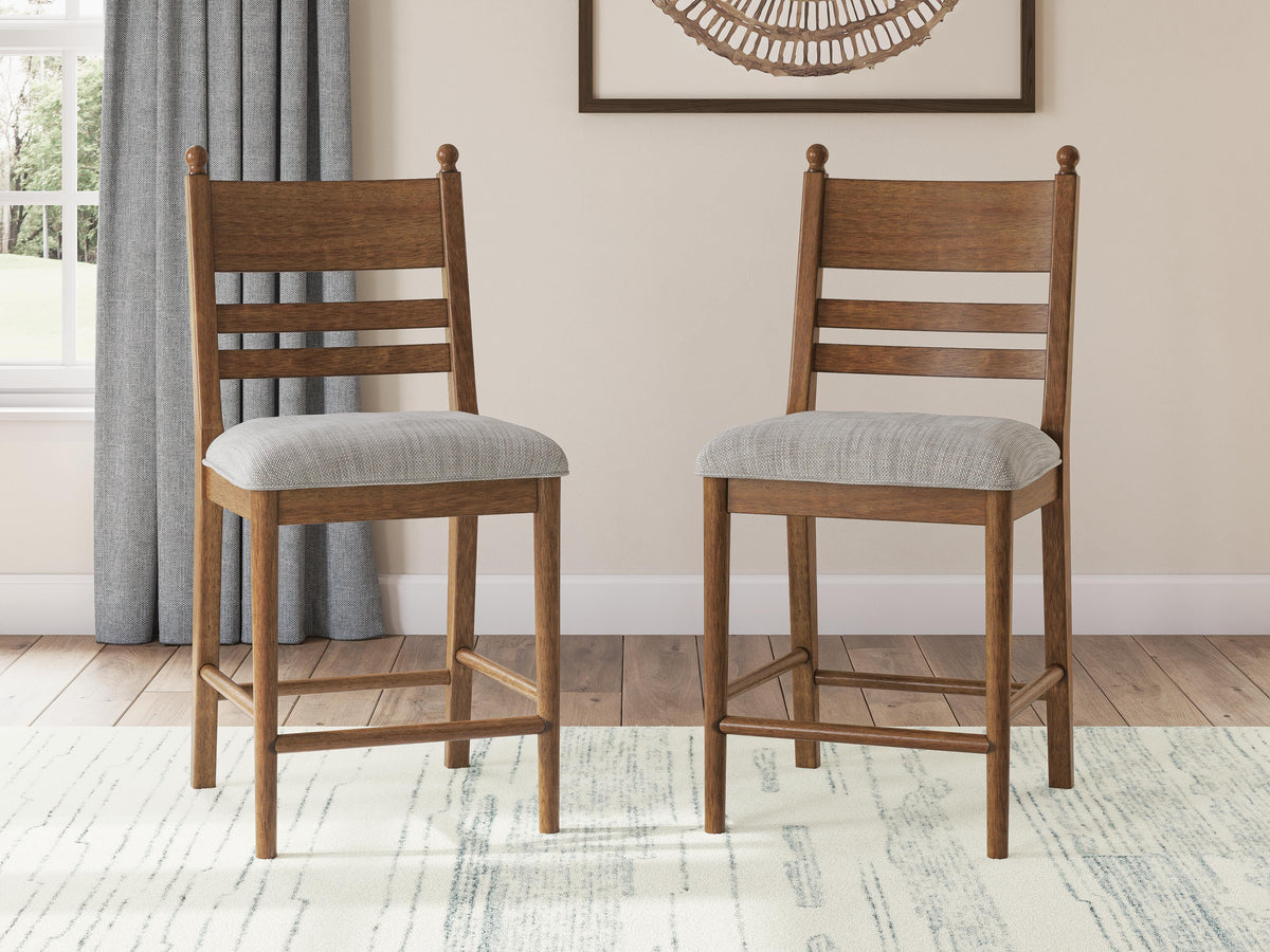 Greddinton Counter Height Barstool (Set of 2)