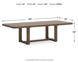 Cabalynn Extension Dining Table and 4 Chairs
