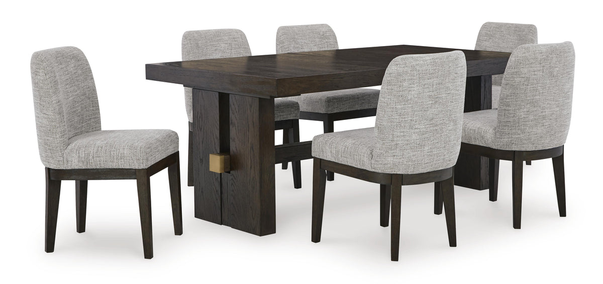 Burkhaus Dining Table and 6 Chairs