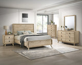 Dawson Light Wood Bedroom Mirror (Mirror Only) - Crown Mark | Olivia Furniture
