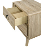 Dawson Light Wood Panel Bedroom Set