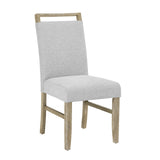 Dune Light Gray Genuine Marble Dining Set | Crown Mark | Olivia Furniture