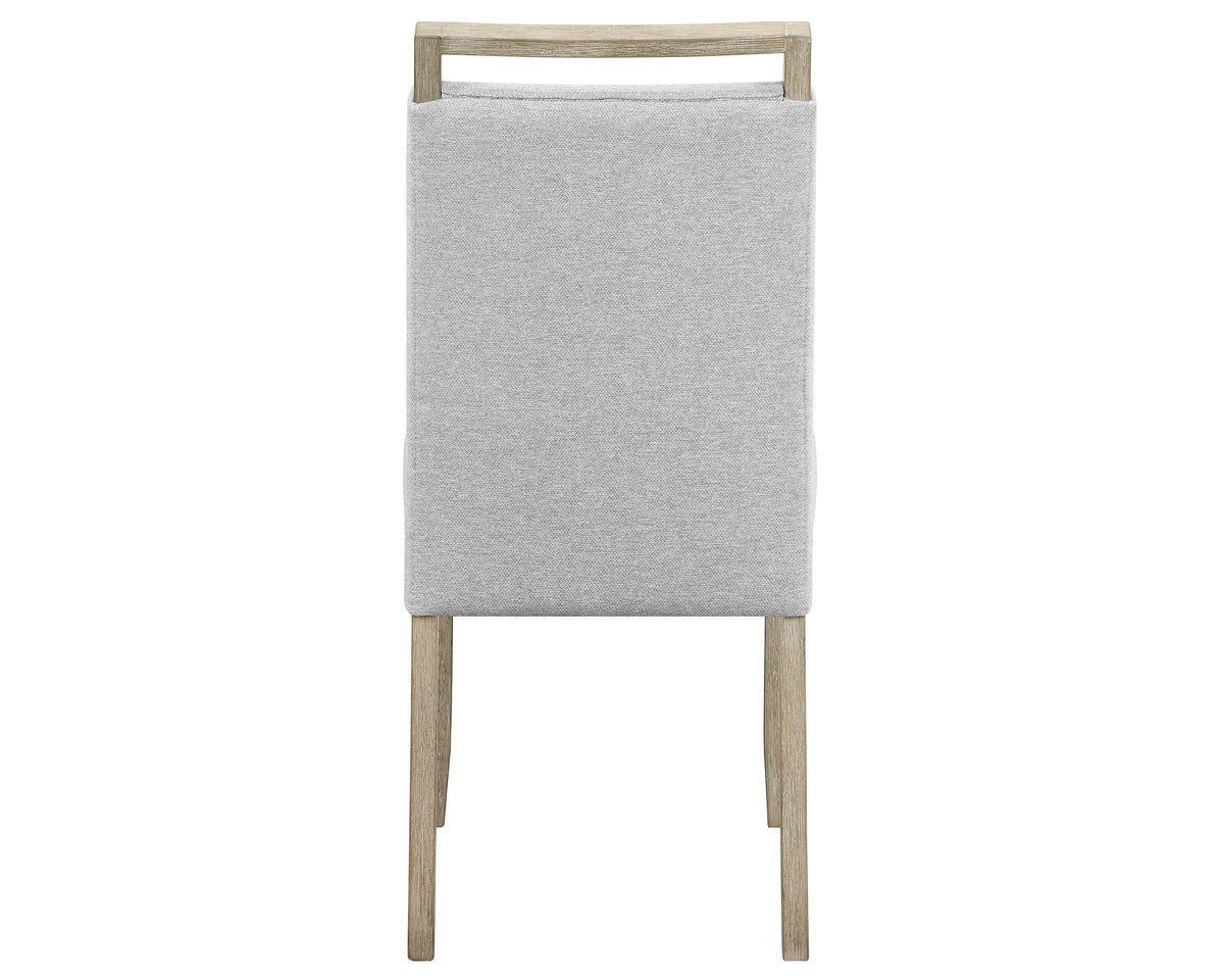 Dune Light Gray Genuine Marble Dining Set | Crown Mark | Olivia Furniture