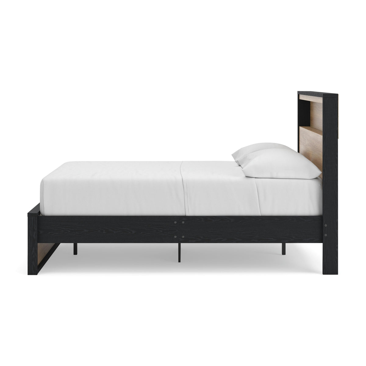 Kozmour Full Bookcase Complete Bed Frame