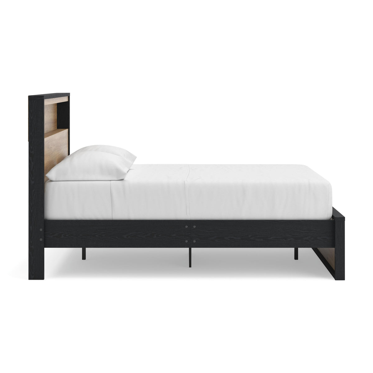 Kozmour Full Bookcase Complete Bed Frame