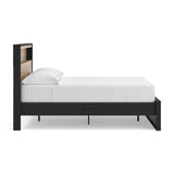Kozmour Full Bookcase Complete Bed Frame