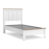 Kerisden Twin Panel Complete Bed Frame