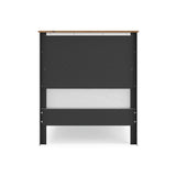 Kerisden Twin Panel Complete Bed Frame