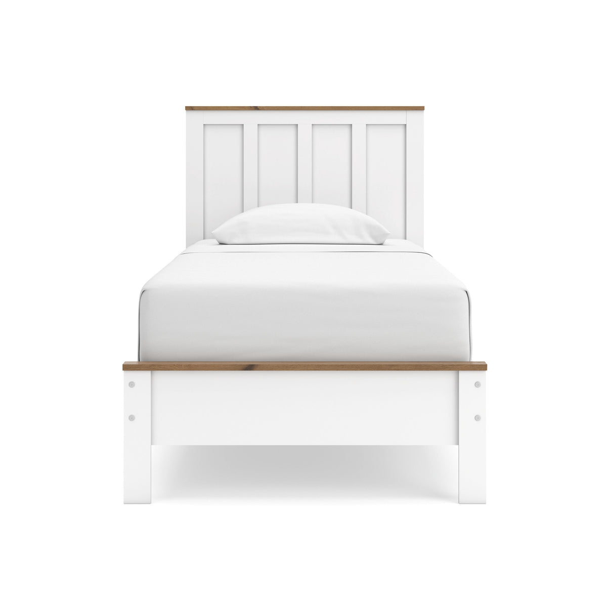 Kerisden Twin Panel Complete Bed Frame