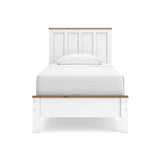 Kerisden Twin Panel Complete Bed Frame