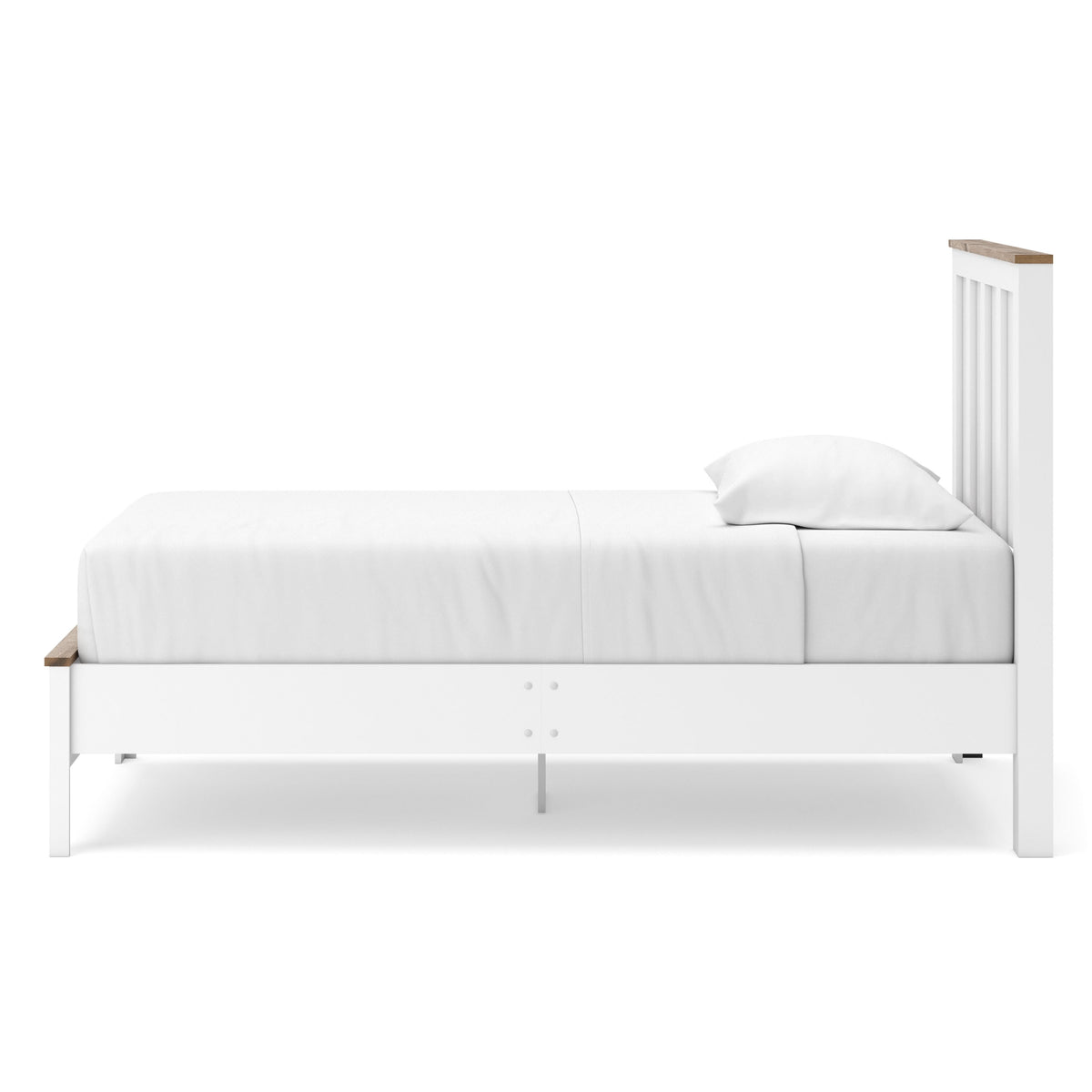 Kerisden Twin Panel Complete Bed Frame