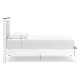 Kerisden Twin Panel Complete Bed Frame