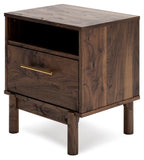 Calverson Queen Panel Platform Bed with Dresser and Nightstand